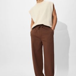 The Souled Store Men  Straight Fit Trousers-picture-10
