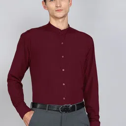APPEL TOUCH Men Solid Classic Fit Formal Shirt-picture-16