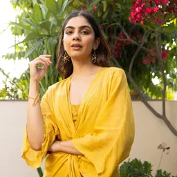 Ambraee Muslin Tunic With Trouser Co-Ord Set image 2