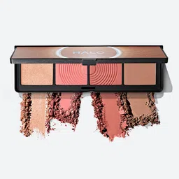 Smashbox Halo Sculpt + Glow Contour Blush Highlighter Palette With Vitamin E- Back To Cali image 1