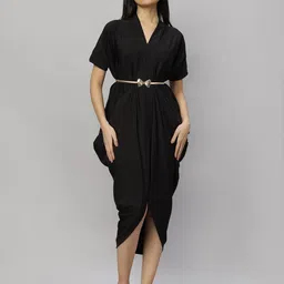 Elara Luxe Fit & Flare Midi Dress-picture-56