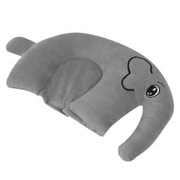 NeonateCare Kids Printed Cotton Elephant Head Shaping Baby Pillow-31