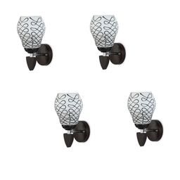 SOMIL Black Glass Cylinder Wall Lamps-image-59