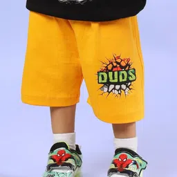 WEARDUDS Unisex Kids Typography Printed Shorts-picture-57