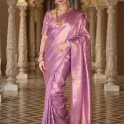 VILLE FASHION Woven Design Zari Kota Saree-picture-34