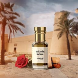 Arabian Aroma Mukhallat Mateen Long Lasting Non Alcoholic Attar - 6 ml-54