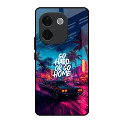 QRIOH Unisex Typography Printed IQOO Z9s Pro 5G Glass Back Case-image-78