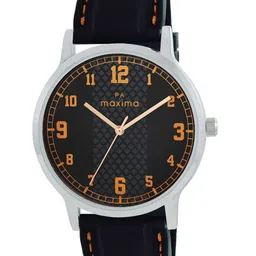 maxima Men Dial & Straps Analogue Watch O-66846PMGI-0
