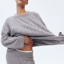 H&M Cable Knit Lounge Pants-image-91