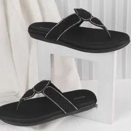 WALKWAY by Metro Striped Block Sandals with Tassels-27