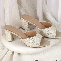 Metro Women Textured Block Sandals-50