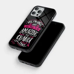 macmerise Conversational Printed iPhone 12 Pro Back Case Mobile Accessories image 5