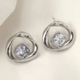 SALTY Artificial Stones Studded Contemporary Studs image 4