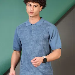 LIMEROAD Men Polo Collar Pockets T-shirt-image-94