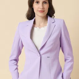 Allen Solly Women Single Breasted Blazer-picture-18