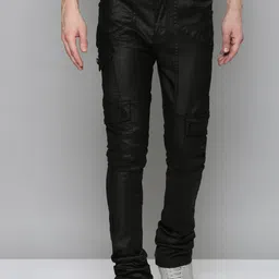 WAIMEA Men Comfort Bootcut Highly Distressed Stretchable Jeans-picture-8