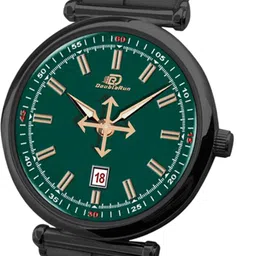 DOUBLERUN Unisex Dial & Bracelet Style Straps Analogue Multi Function Watch image 3