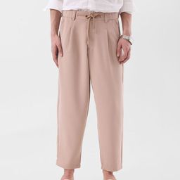 Snitch Men Relaxed Pleated Trousers-picture-30