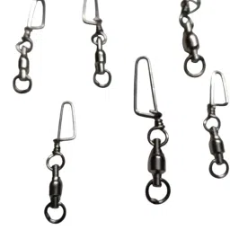 Silver6 Fly Fishing, Angling, Cast Fishing Mini Snap Swivel-picture-16