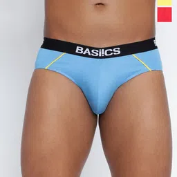 BASIICS by La Intimo Pack Of 3 Low-Rise Anti-Bacterial Basic Briefs IBCSBR090C136-picture-17