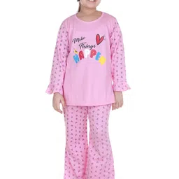MMShopy Unisex Kids Printed Night suit-picture-10