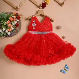 F B EMPIRE Girls Fit & Flare Dress-54