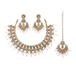 zarmar fashion Women PinkJewellery Set-image-41