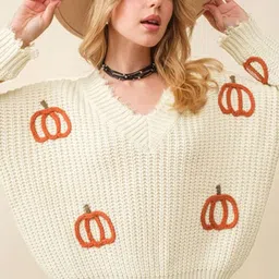 StyleCast Women Embroidered Pullover With Fringed Detail-image-57