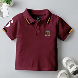 BAESD Boys Solid Polo Collar T-shirt-picture-38