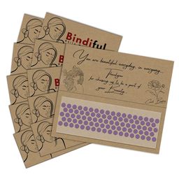 Comet Busters Set Of 10 Bindiful Traditional Round Velvet Bindi-11