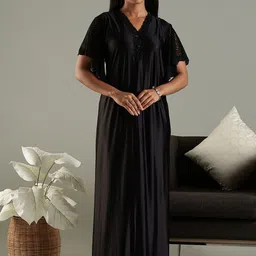 9shines Label Glam Satin Maxi Nightdress for Women-picture-29