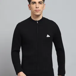 Monte Carlo Men Ribbed Woollen Cardigan-image-40