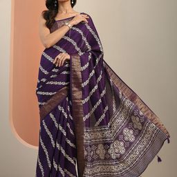 Libas Ethnic Motifs Woven Design Zari Saree-picture-15