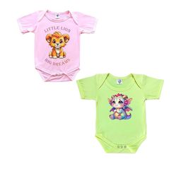 Cute Pals Kids-Unisex Multicoloured Cotton Rompers-image-91