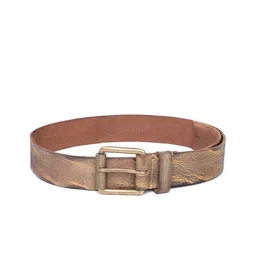 ART N VINTAGE Men Textured Leather Belt-image-35