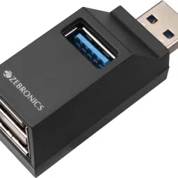 ZEBRONICS ZEB-180HB 3 Ports, USB 3.0, Transfer Speeds upto 5 Gbps, Lightweight Design, Compact USB Hub-image-96