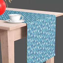 ArtzFolio Printed Rectangular Velvet Table Runner image 1