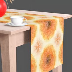 ArtzFolio Printed Rectangular Velvet Table Runner image 2