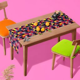 ArtzFolio Geometric Printed Table Runner image 3
