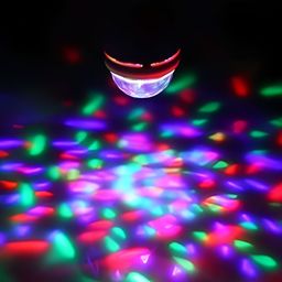 SPARK WORLD Orange & Red Cylindrical Shaped Bulb String Lights image 2