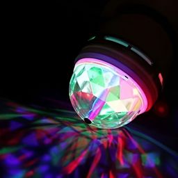 SPARK WORLD Blue & Red Disco Ball Ceiling Lamp image 3