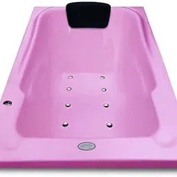 Splendour 5 Feet Acrylic with Bubble Bath Free-standing Bathtub-image-38