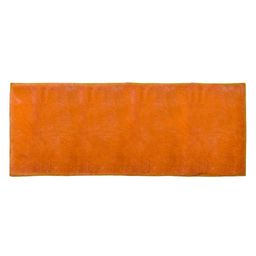 Kuber Industries Orange Solid Velvet Rectangular Floor Runner image 5