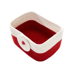 Pano Red & White Colour Blocked Organisers-55