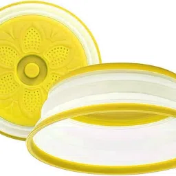 Microwave Splatter Cover, Collapsible and Reusable Food Cover 3 inch Lid, Pack of 1-14