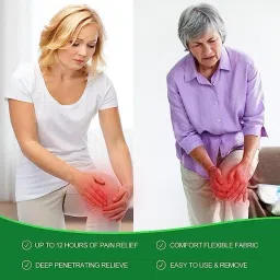 DENFY Joint Pain Relief Patch with Turmeric & Ginger Extract Plaster & Patch Bp Monitor Adapter image 3