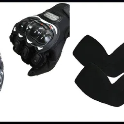 jai shri Pro Biker Bike Riding with Let Slim Arm Sleeve for Men and Women_ Driving Gloves-picture-26