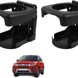 Car Foldable Black Drink Holder Cup Holder For TOYOTA URBAN CRUISER Car Bottle Holder-image-2
