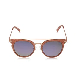 Titan Unisex Purple Lens & Pink Cateye Sunglasses With UV Protected Lens image 3