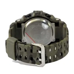 V2A Men Black Dial & Green Straps Analogue and Digital Multi Function Watch V2A-1520 image 4